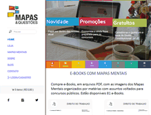 Tablet Screenshot of mapasequestoes.com.br